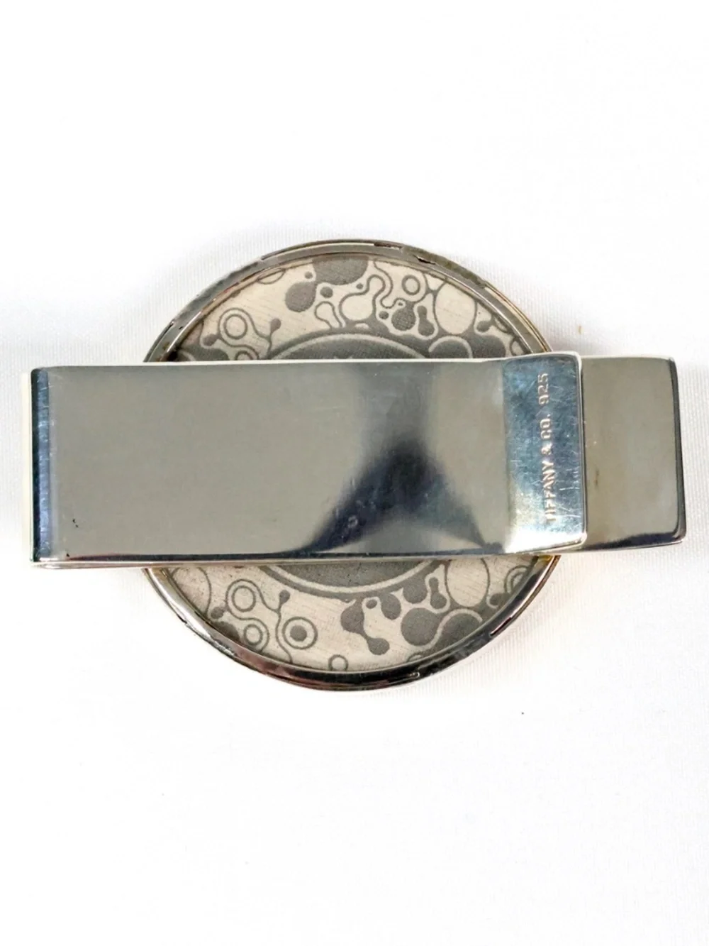 Tiffany & Co Sterling Silver PokerStars €1 Chip Money Clip - Rare